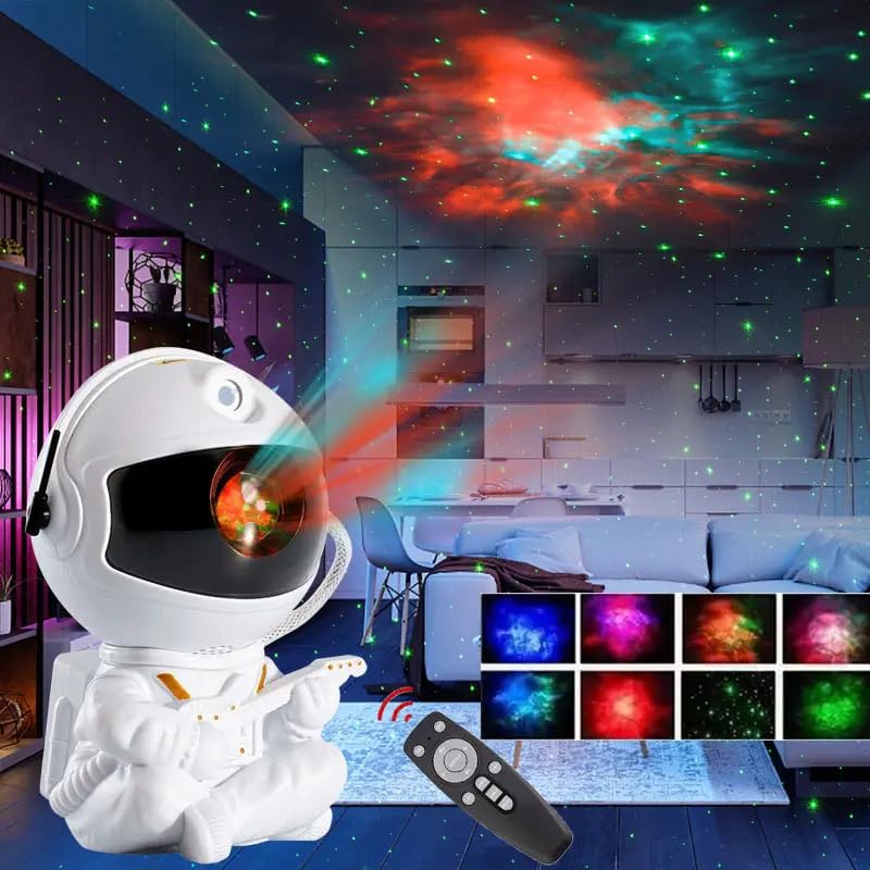 Astronaut Galaxy Star Projector