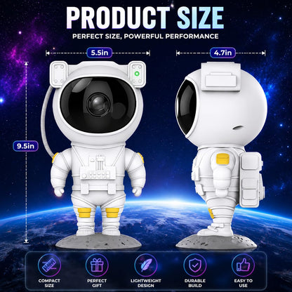 Astronaut Galaxy Star Projector
