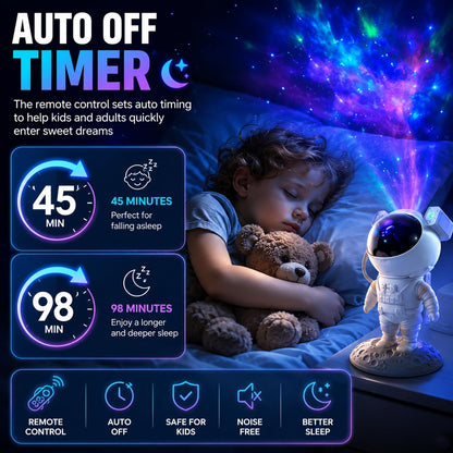 Astronaut Galaxy Star Projector